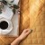 Narzuta dekoracyjna na łóżko pikowana, wzór strukturalny, musztardowa żółta 220x240 cm