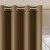 Zasłona gotowa typu blackout na przelotkach – khaki, 140 × 250 cm