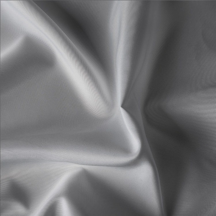 Zasłona gotowa na taśmie ogrodowa– 140x250 cm, kolor beżowo-szary